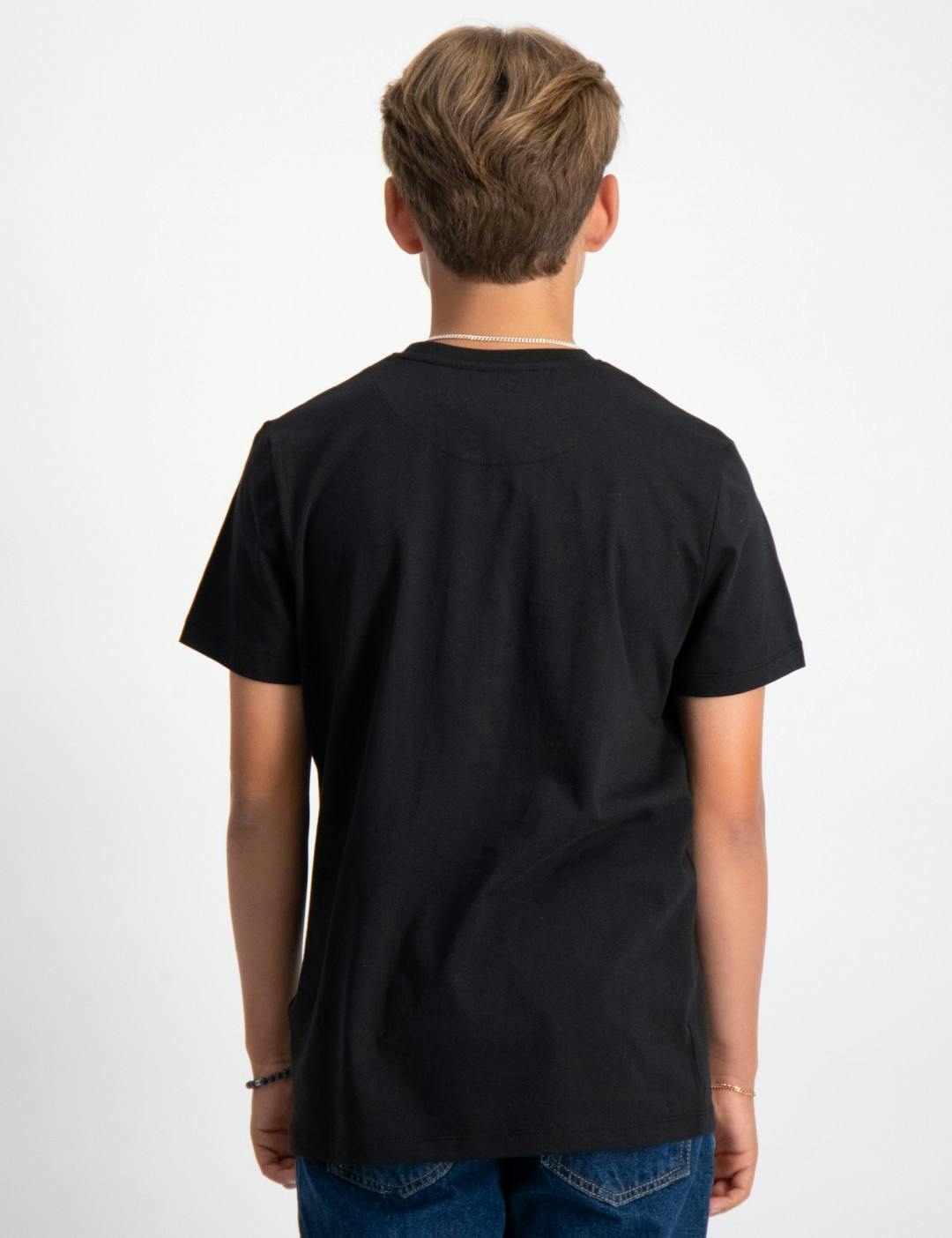 Svart Classic T-Shirt Brand | Kids för Store Kille
