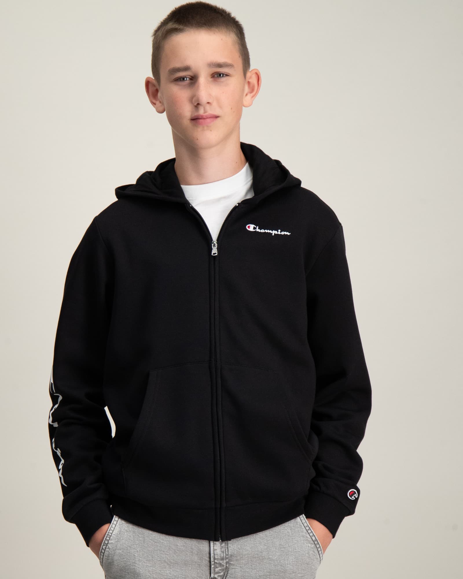 Hooded Full Zip Sweatshirt