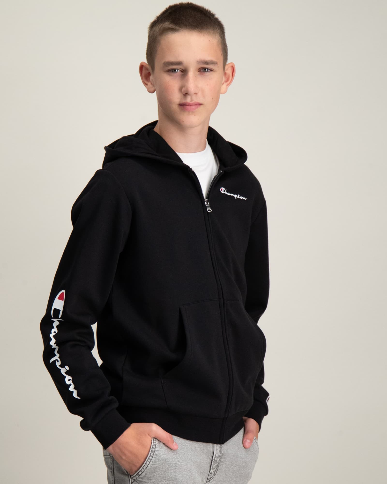 Hooded Full Zip Sweatshirt