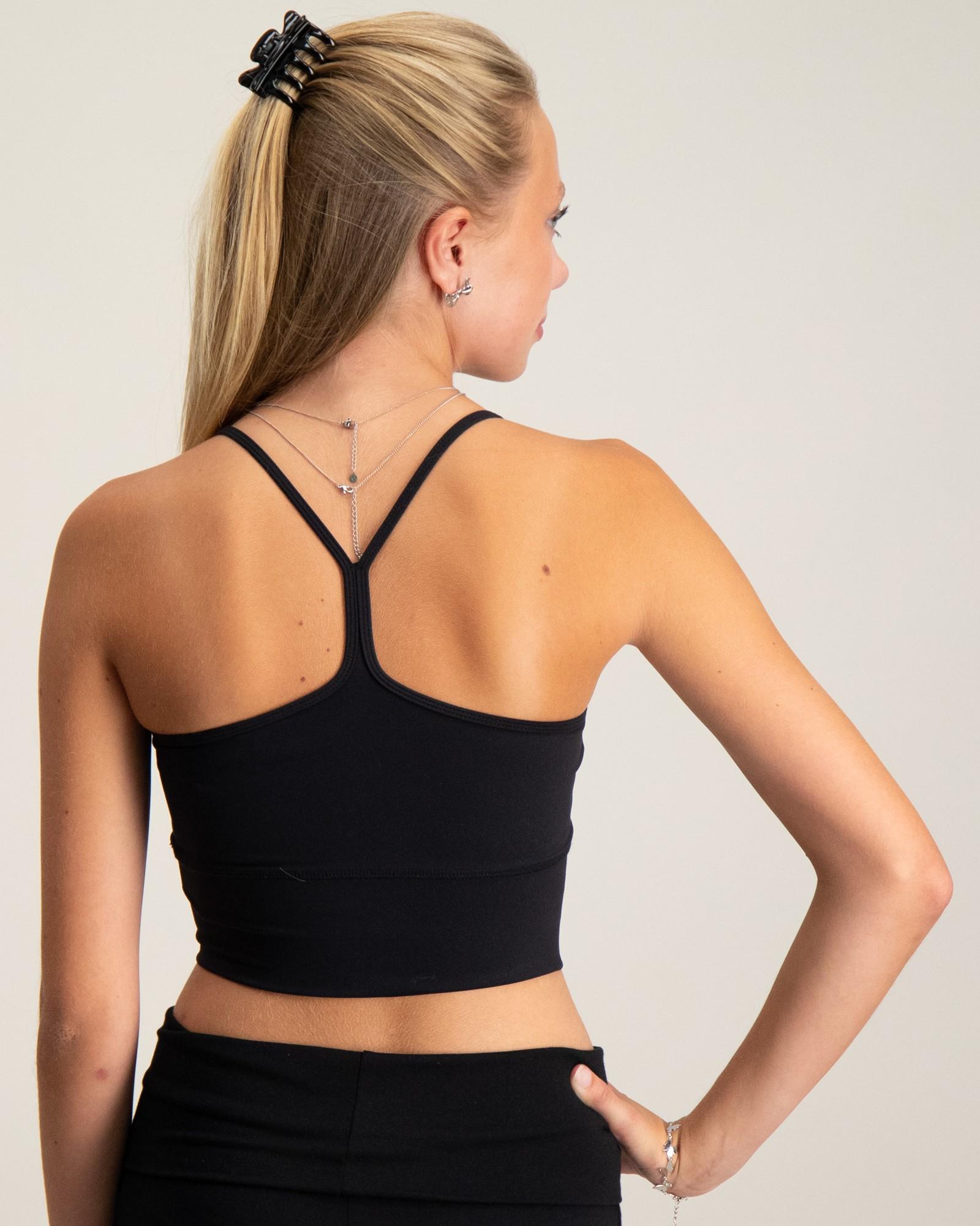 Sporty yoga top