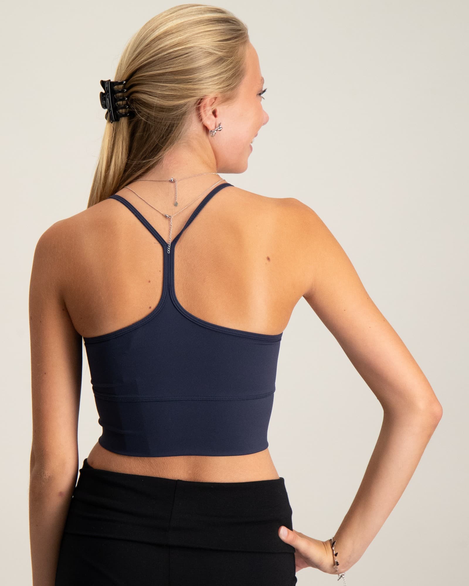 Sporty yoga top