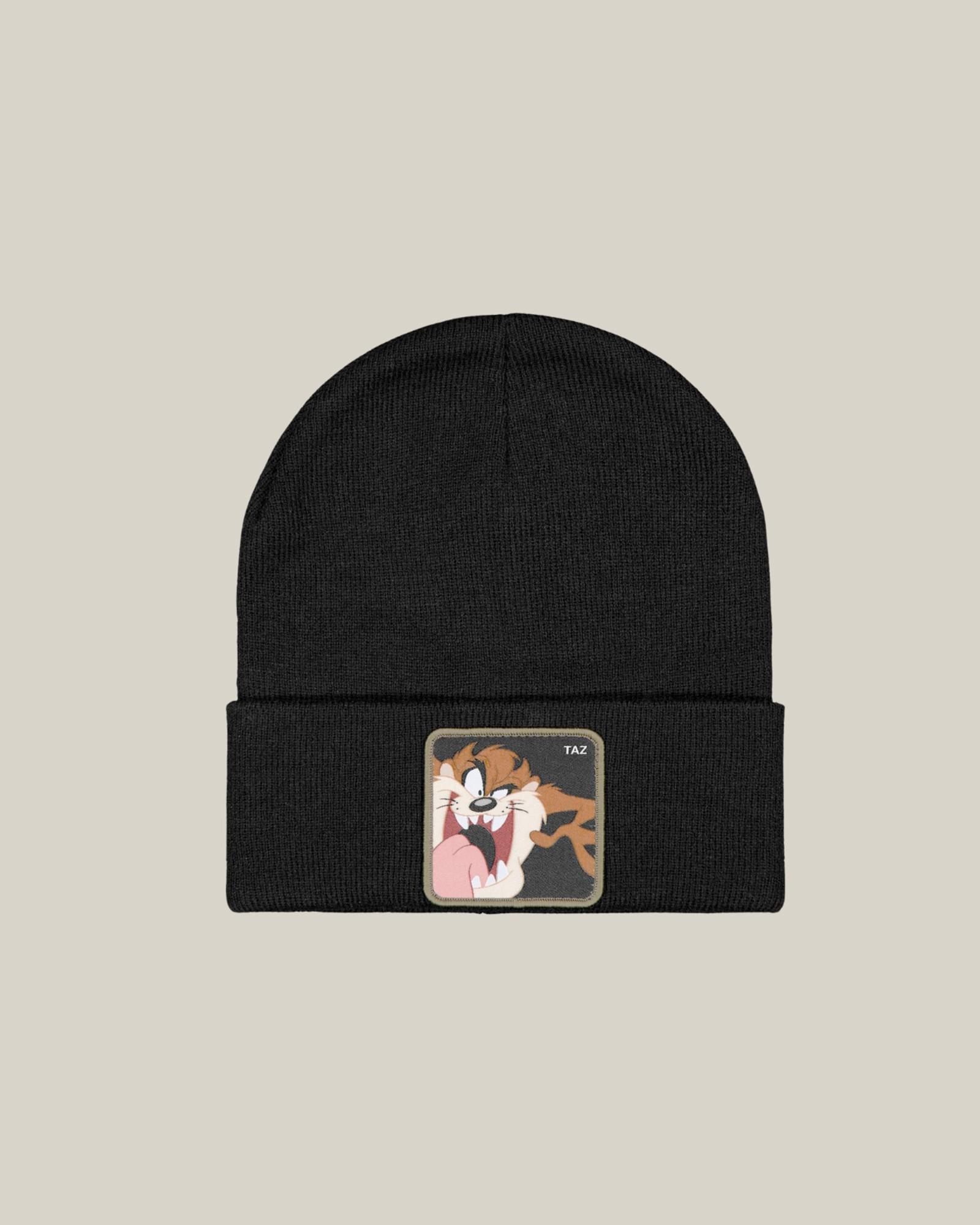 Looney Tunes Taz Black Beanie Capslab