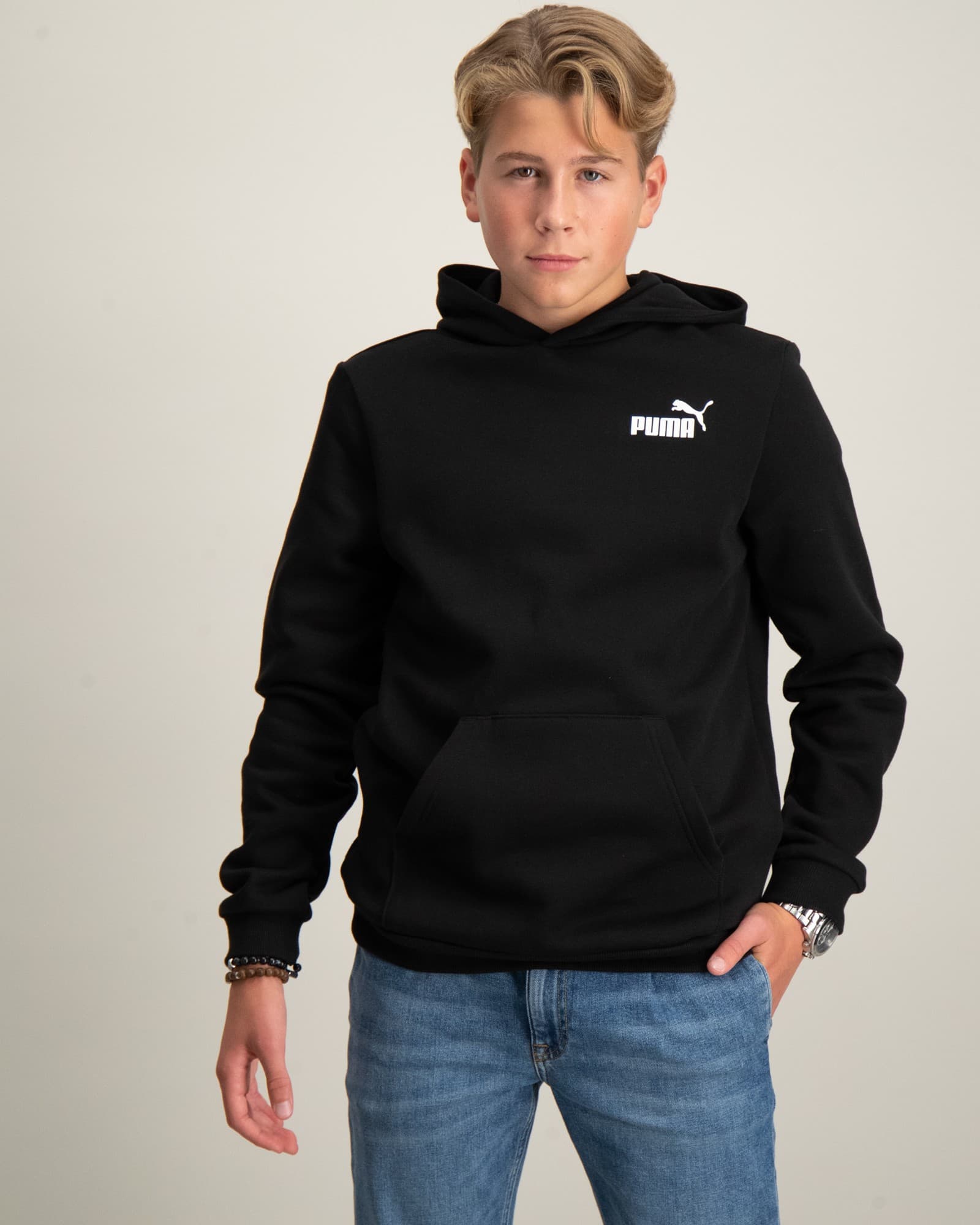 ESS Small Logo Hoodie FL B