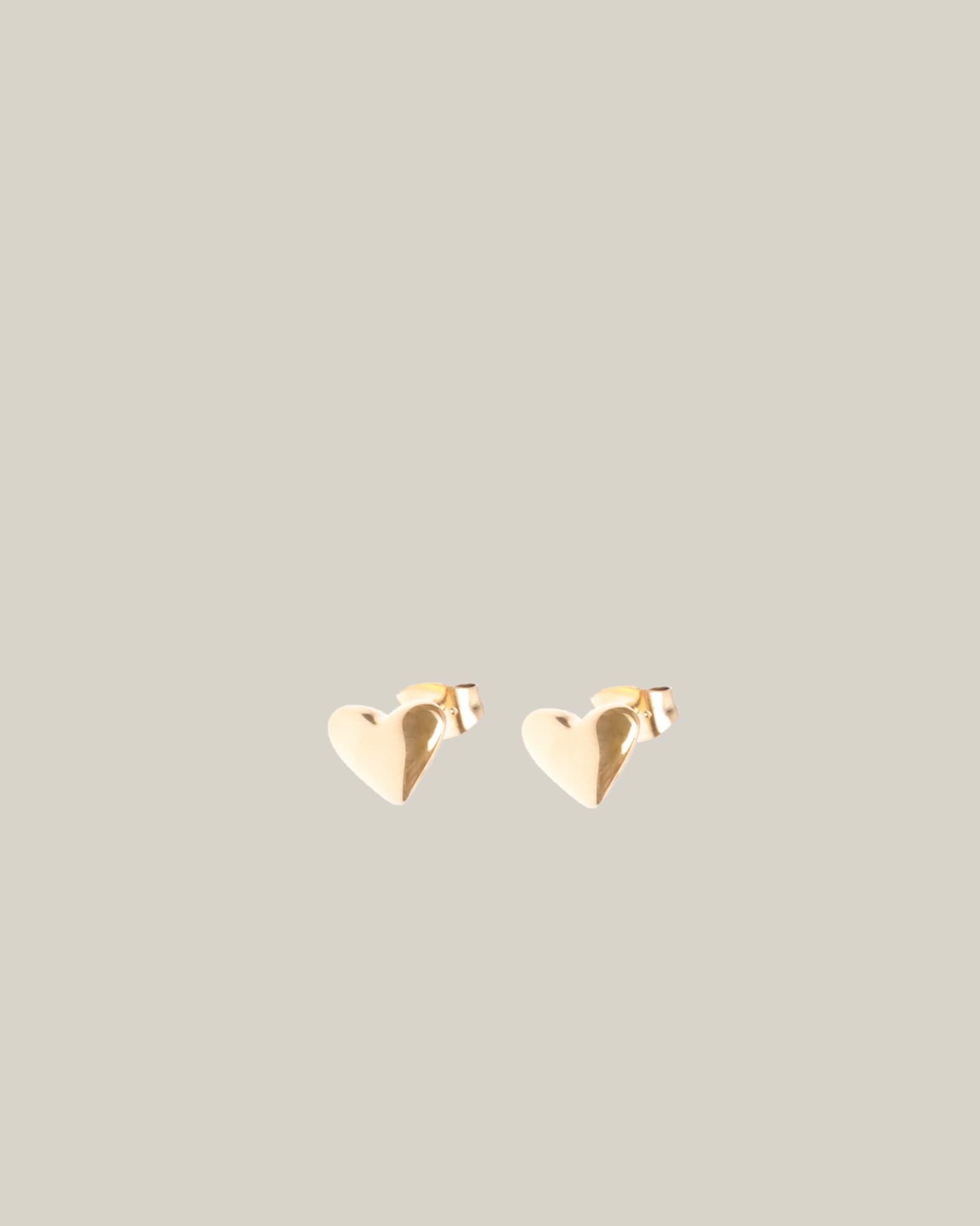 Chunky Heart Stud