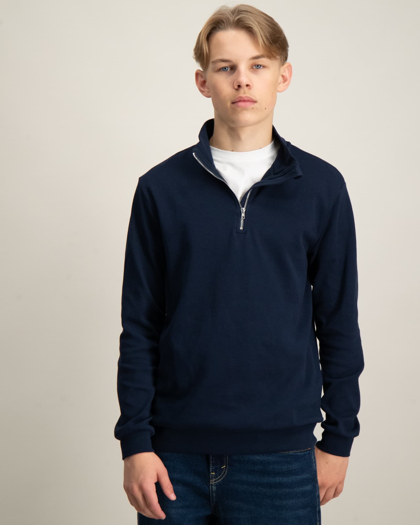 NLMNALDEMARS LS HALF ZIP SWEAT