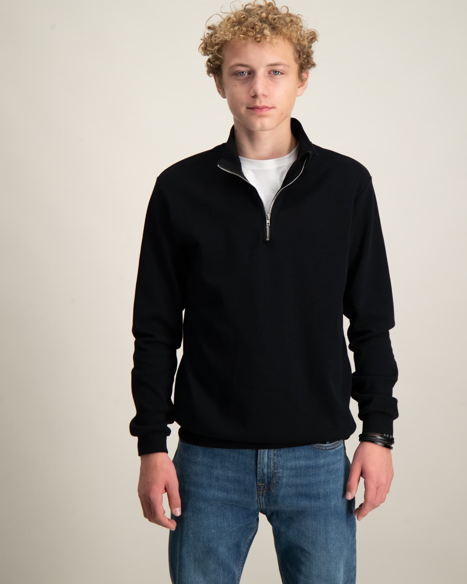 NLMNALDEMARS LS HALF ZIP SWEAT