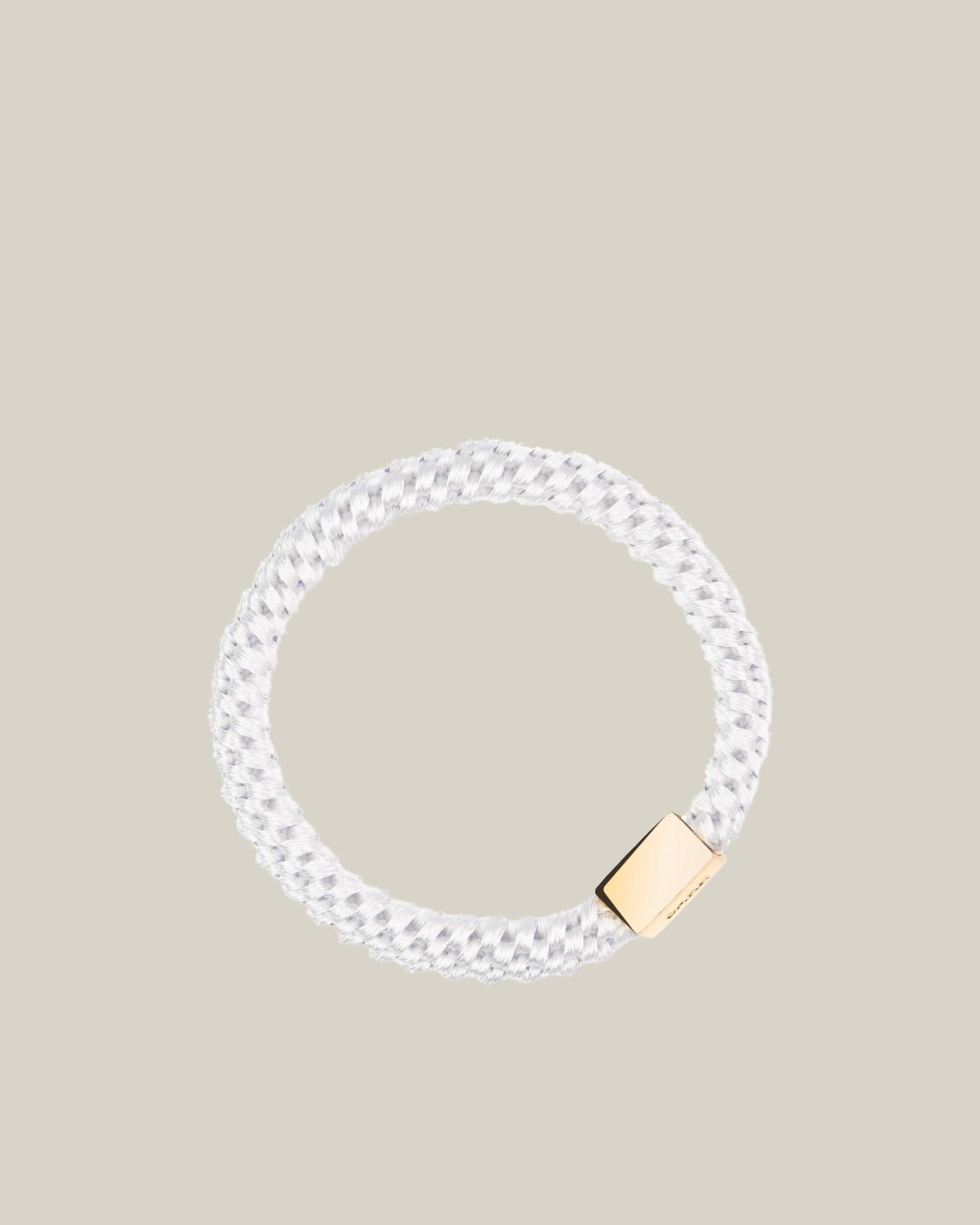 Fat Hair Tie W/Gold