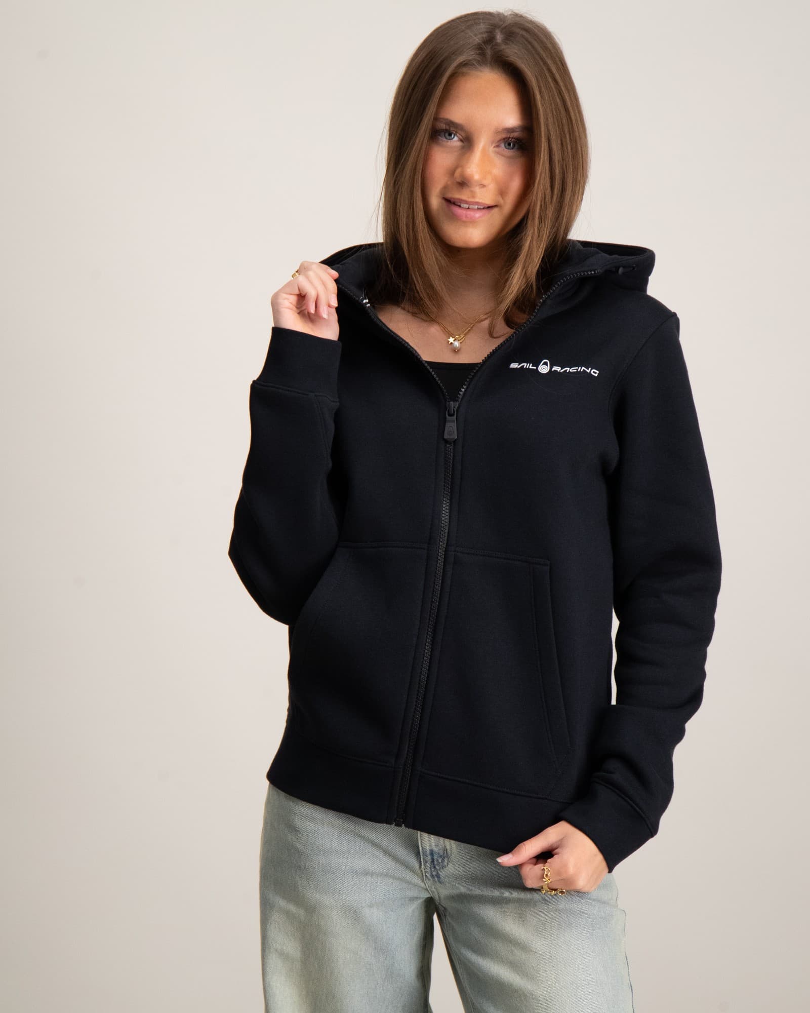 JR BOWMAN LOGO ZIP HOOD