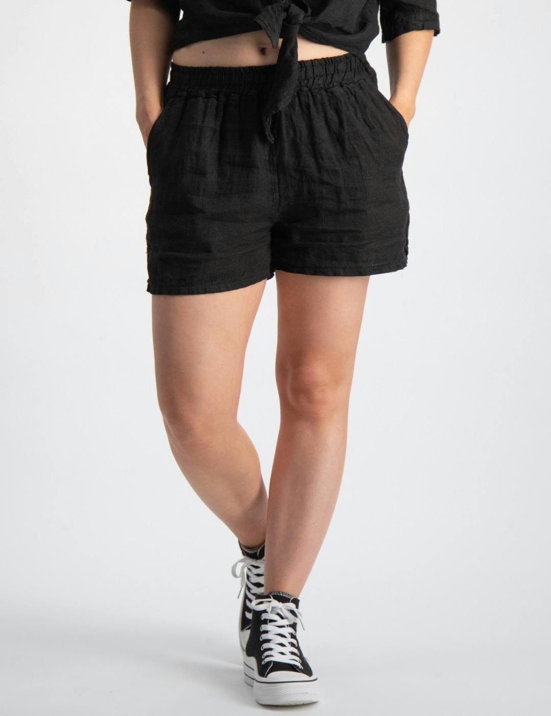 Beatrice Linen Shorts